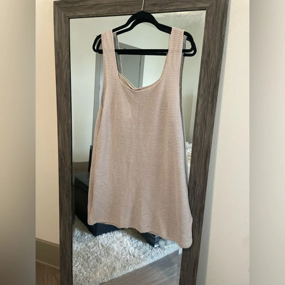 M.M.lafleur the Adele tunic-knit linen in sea salt - Picture 6 of 6